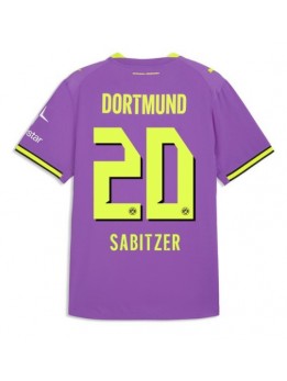 Moški Nogometna dresi replika Borussia Dortmund Marcel Sabitzer #20 Tretji 2026-27 Kratek rokav Moški Nogometna dresi replika Borussia Dortmund Marcel Sabitzer #20 Tretji 2026-27 Kratek rokav